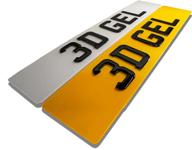 3D Number Plates banner img