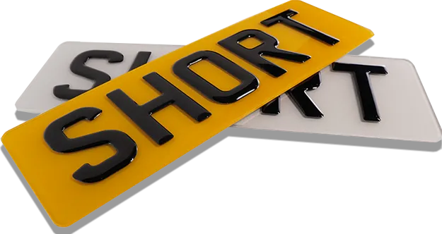 Short Number Plates banner img