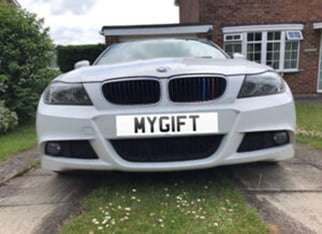 Buying Personalised Number Plates as Presents