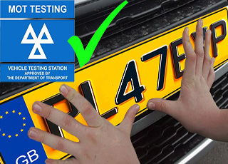 Why Your Number Plates Could Cause an MOT Fail