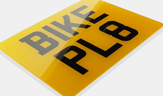 Motorcycle Number Plates